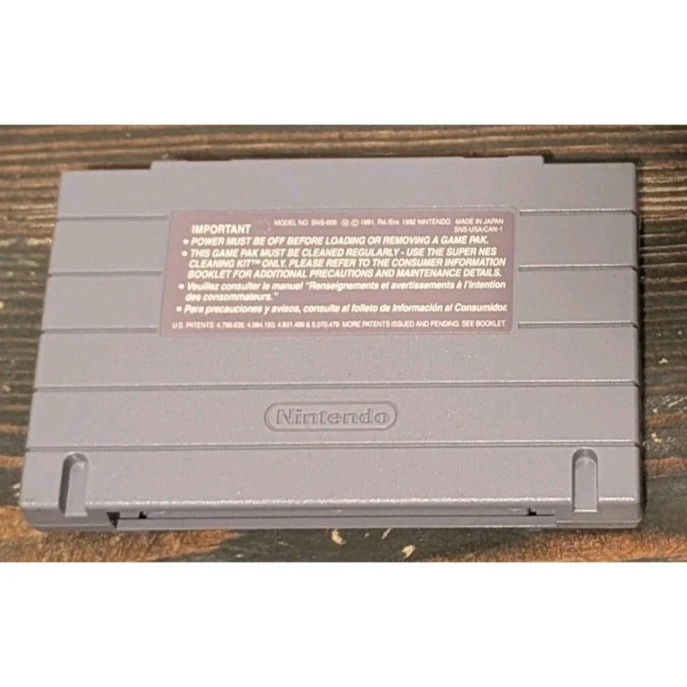 Kirby's Avalanche Super Nintendo SNES Tested and Working Cartridge and Manual